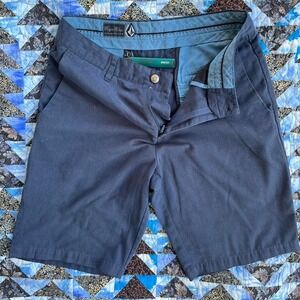 Volcom navy shorts little bit of paint on back pocket